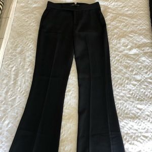 Black Zara dress pants with flare. Size Xs